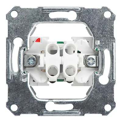 ELSO Jalousieschalter Einsatz 111800 | Unterputz | 1-polig | 10A 250V | IP20 | Wippe | halogenfrei