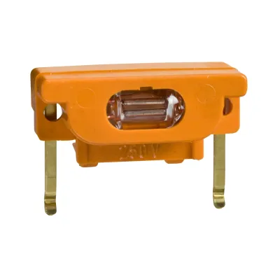 Elso Leuchtmarkierungsbaugruppe 123120 | 250V Glimmlampe | für Kontrollschalter & Taster | stromsparend 1,5mA | orange