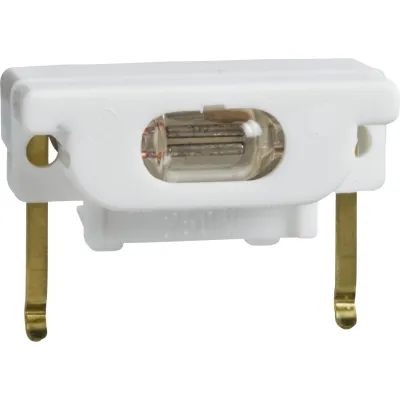 Elso Leuchtmarkierungsbaugruppe 123100 | Steck-Glimmlampe 250V 0,6mA | für Schalter & Taster | perlweiß