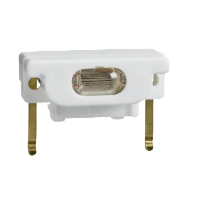 Elso Leuchtmarkierungsbaugruppe 123100 | Steck-Glimmlampe 250V 0,6mA | für Schalter & Taster | perlweiß