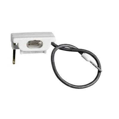 Elso Leuchtmarkierungsbaugruppe 123110 | Glimmlampe 250V AC | 0,6mA | flexibler Anschlussdraht 100mm | perlweiß