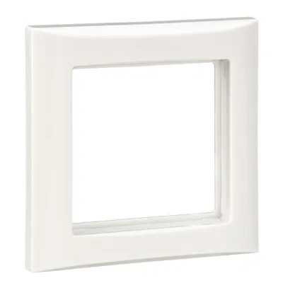 Elso Rahmen 1-fach JOY ELG264144 | Unterputz Schalterrahmen IP44 | Duroplast matt | reinweiß RAL 9010