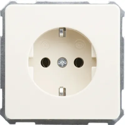 ELSO Steckdose Unterputz | SCHUKO 16A 250V | Steckklemme | IP20 | Duroplast perlweiß