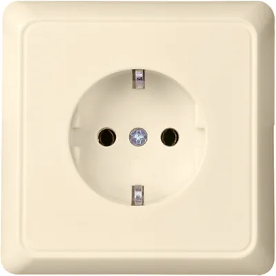 Elso Steckdose SCHUKO 245000 | Unterputz IP20 | 16A 250V | Steckklemme | Thermoplast halogenfrei | perlweiß