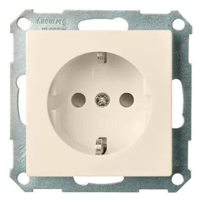 Elso Steckdoseneinsatz 265204 | Schuko Unterputz | Kinderschutz | 16A 250V | IP20 | glänzend | Duroplast | reinweiß