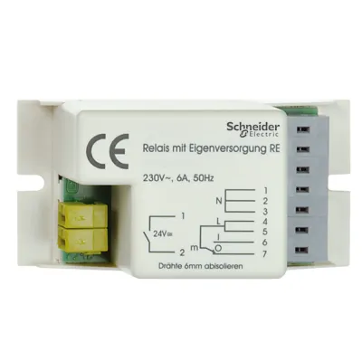 ELSO Stromstoßrelais 1-polig ELG735530 | Stromstoßschalter 24V DC 6A 250V AC | Aufputzmontage | 1380W | MEDIOPT Care