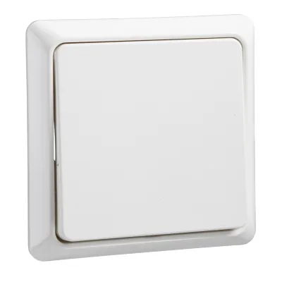 Elso Universalschalter 241604 | Aus-/Wechselschalter Unterputz | 10A 250V | Thermoplast | Steckklemme | IP20 | reinweiß