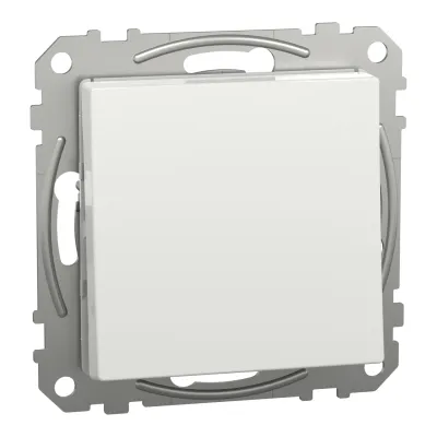 ELSO Universalschalter 16A WDE002121 | Wechselschalter Unterputz | Exxact Serie | Thermoplast glänzend | weiß