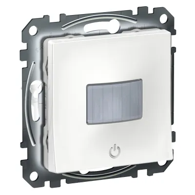 ELSO Bewegungsmelder Unterputz WDE002375 | 160° PIR Sensor | 230V | 2200W | IP21 | Nebenstelleneingang | weiß