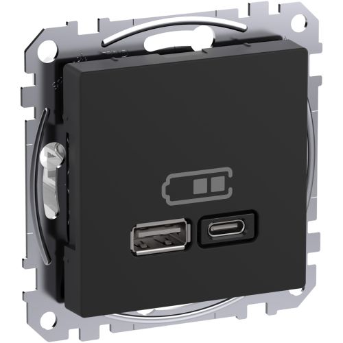Bild: ELSO WDE003983 USB-Spannungsversorgung 1USB-A 1USB-C