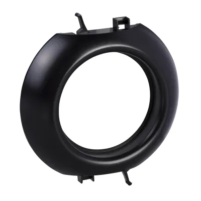 ELSO Mittelrahmen 1-fach WDE011423 | Renova Serie | Kunststoff matt | 83x71mm | Unterputz | schwarz RAL 9005