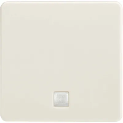 Elso Wippe 1-fach 213610 | beleuchtet Schalter Taster Kreuzschalter | Duroplast | perlweiß | IP20