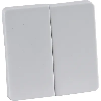 Elso Wippe für Serienschalter/Doppeltaster 213504 | zweiteilig | Klemmbefestigung | Duroplast | IP20 | reinweiß