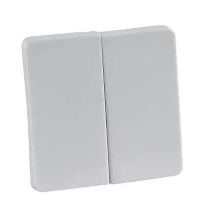 Elso Wippe für Serienschalter/Doppeltaster 213504 | zweiteilig | Klemmbefestigung | Duroplast | IP20 | reinweiß