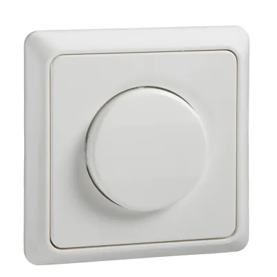 ELSO Wipptaster 516114 | Einzeltaster 42V 1A | Unterputz | IP20 | Schraubklemme | Kunststoff | reinweiß RAL9010