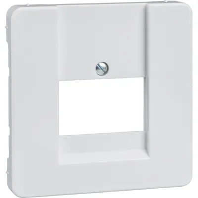 Elso Zentralplatte für TAE-Dose 3-fach 206014 | Fernmeldeanschluss | Abdeckung | Duroplast | IP20 | reinweiß RAL 9010