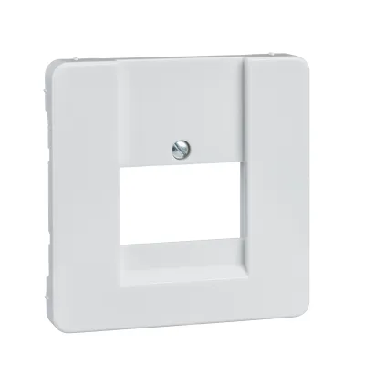 Elso Zentralplatte für TAE-Dose 3-fach 206014 | Fernmeldeanschluss | Abdeckung | Duroplast | IP20 | reinweiß RAL 9010