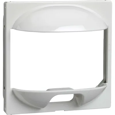 Elso Zentralplatte Bewegungsmelder 367084 | PIR-Abdeckung | AUS/EIN/AUTOMATIK | 1–1,4m | reinweiß | Kunststoff | matt