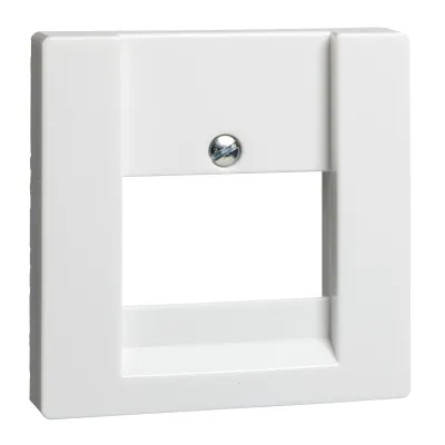 Elso Zentralplatte 266014 | TAE 3-fach Abdeckung | JOY Serie | Kunststoff Duroplast | matt | IP20 | reinweiß