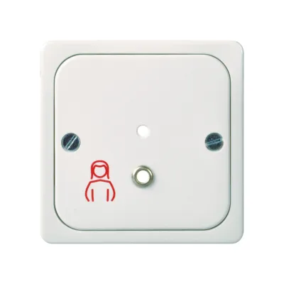 Elso Zentralplatte Zugtastereinsatz 735894 | Zugtasterabdeckung JOY Serie | geeignet für Schwesternrufsystem | reinweiß