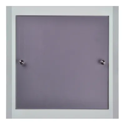 ELSO Zimmerdesignleuchte 735370 | Zimmersignalleuchte 3-fach mit Türschild | LED Lichtsignal | Wandmontage | weiß