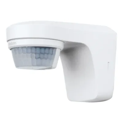 Eltako Funk-Außen-Bewegungsmelder FABH130/230V-rw 30000466 | Smart Home Sensor | IP55 | 180° | 12m Reichweite | weiß