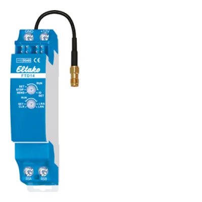 Eltako RS485-Bus Duplizierer FTD14 30014057 | Funkbus | 60 Ein- & Ausgänge | REG Montage | IP20