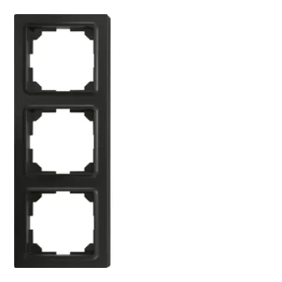 Eltako Universalrahmen 3-fach R3UE55-am 30055748 | Rahmen 55x55mm | E-Design55 | anthrazit matt | Kunststoff