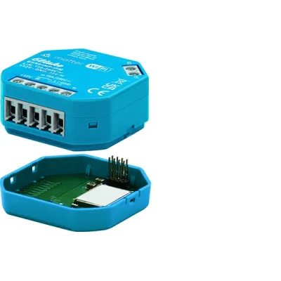 ELTAKO Beschattungsaktor AP64ESB+E ESB64NP-IPM | Unterputz | 1 Schließer | Matter, Wi-Fi, EnOcean | IP20 | blau
