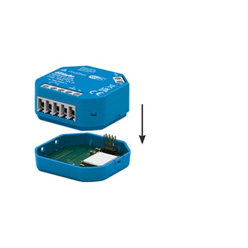 Bild: Eltako Aktor-Pack ESR64PF-IPM mit EnOcean-Adapter EOA64