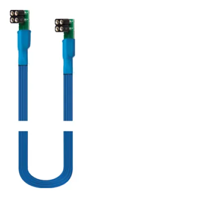 Eltako Busbrücken-Verbinder BBV14 30014053 | 4-adrig | 45cm | Baureihe 14 | Funkbus | beidseitig Stecker