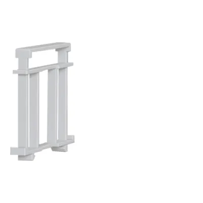 Eltako Distanzstück DS12 20000010 | 1/2 TE | 9mm breit | Tragschiene DIN-EN 50022 | Lüftungsabstand | Reiheneinbaugeräte