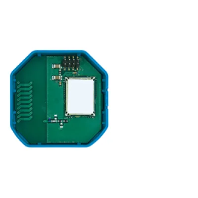 Eltako EnOcean-Aufsteckadapter EOA64 30064026 | Funk-Aktor für Baureihe 64 | Unterputz | HomeKit kompatibel | blau