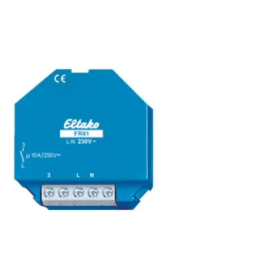 Eltako Feldfreischalter FR61-230V | selbstlernend | 1 Schließer | 10A | Einbaugerät | Stand-by-Verlust 0,8W