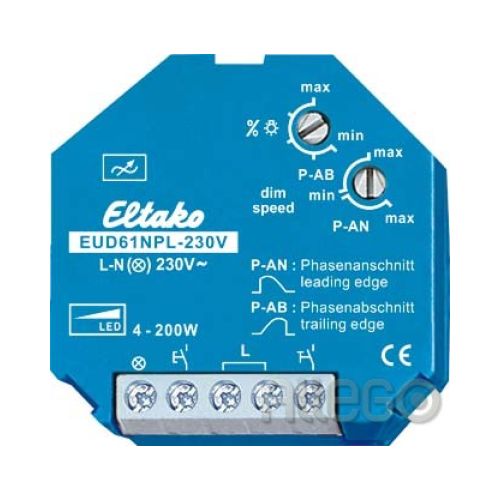 Bild: Eltako Fernschaltdimmer EUD61NPL-230V Eltako Fernschaltdimmer EUD61NPL-230V