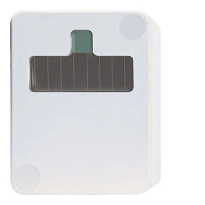 Eltako Funk-Feuchte-Temperatursensor FFT60SB | Smart Home | Solar | IP54 | 868 MHz | 30m Reichweite | reinweiß