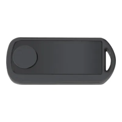 Eltako Funk-Minihandsender FMH1W-anso 30000467 | 1-Kanal | wasserdicht | batterielos | 30m Reichweite | anthrazit-soft