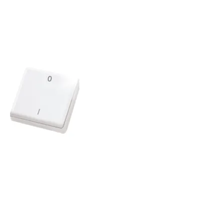 Eltako Funk-Minihandsender FMH2-wg 1852479 | 2-Kanal | ohne Batterie | 43x43mm | selbstenergetisch | weiß glänzend