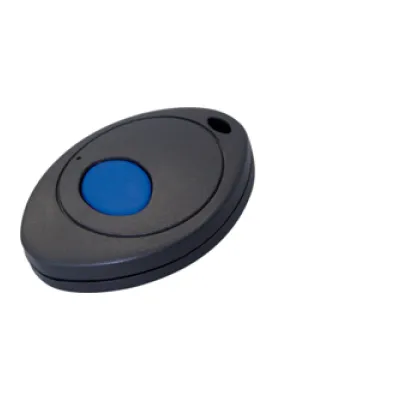 Eltako Funk-Taster-Tracker FTTB 30100018 | Smart Home Sensor | 1-Kanal | 30m Reichweite | Batterie 5-8 Jahre | anthrazit