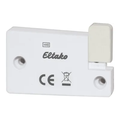 Eltako Funk-Fenster-Tastkontakt FFTE-rw 30000450 | Smart Home Sensor | 868 MHz | IP54 | 48x32x11,5 mm | reinweiß