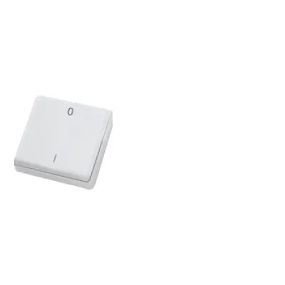 Eltako Funk-Minihandsender FMH2-WS 2-Kanal | batterielos | Smart Home | 43x43mm | 30m Reichweite | weiß
