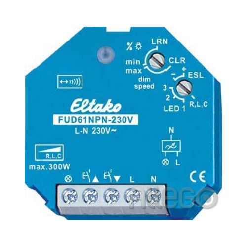 Bild: Eltako Funkaktor Universal Dimmschalter FUD61NPN-230V