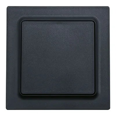Eltako Funktaster F2T55E-am 30055718 | 2-Kanal Wandsender | batterielos | Aufputz | 55x55mm | anthrazit matt
