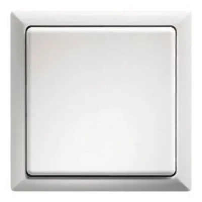 Eltako Funktaster FT4F-rw | Flächen-Wandsender 4-Kanal | batterielos | 80x80mm | Aufputz | reinweiß