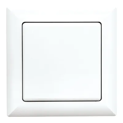 Eltako Funktaster FT55-rw 30000592 | 4-Kanal Wandsender | batterie- & leitungslos | 80x80mm | Aufputz | reinweiß