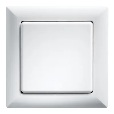 Eltako Funktaster FT55-rw 30000592 | 4-Kanal Wandsender | batterie- & leitungslos | 80x80mm | Aufputz | reinweiß