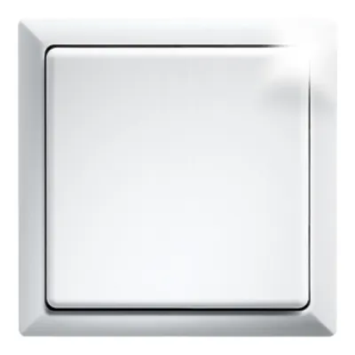 Eltako Funktaster FT4F-wg | 4-Kanal Flächen-Wandsender | 80x80mm | Aufputz | batterielos | reinweiß glänzend