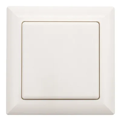 Eltako Funktaster FT55-ws 30000590 | 4-Kanal Wandsender | batterielos & leitungslos | Smart Home | Aufputz | weiß