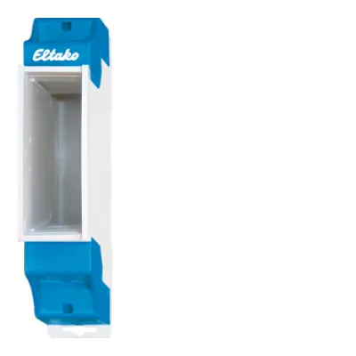 Eltako Gehäuse GBA14 30014100 | Reiheneinbaugehäuse für Bedienungsanleitungen | 80x18x58mm | Kunststoff | blau