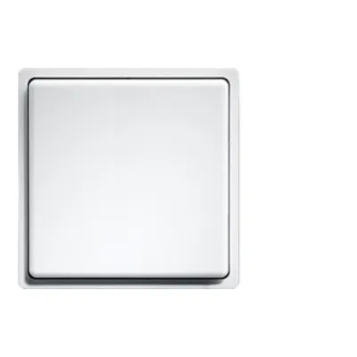 Eltako Funk-Minitaster FMT55/2-rw | Wandsender 2-Kanal | batterielos | 55x55 mm | Aufputz | matt | reinweiß